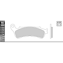 Plaquettes de frein GALFER - G1375 SINTER RACING FD344