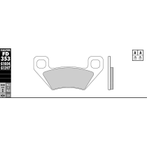 Plaquettes de frein GALFER - G1397 SINTER QUAD FD353