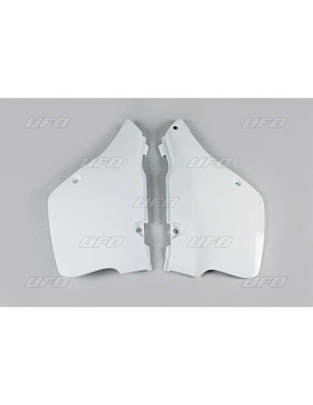 Plaques latérales - Blanc - UFO Suzuki 125 RM 1989-1992