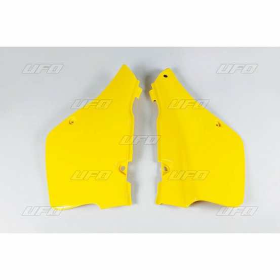 Plaques latérales - Jaune - UFO Suzuki 250 RM 1989-1992