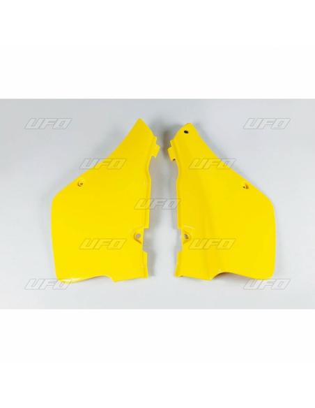 Plaques latérales - Jaune - UFO Suzuki 250 RM 1989-1992