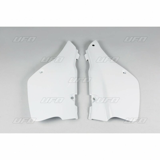 Plaques latérales - Blanc - UFO Suzuki 250 RM 1989-1992