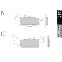 Plaquettes de frein GALFER - G1397 SINTER QUAD FD379