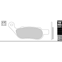 Plaquettes de frein GALFER - G1371 SINTER ROUTE FD406