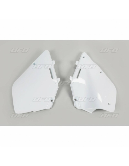 Plaques latérales - Blanc - UFO Suzuki 125 250 RM 1996-2000