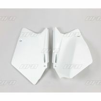 Plaques latérales - Blanc - UFO Suzuki 450 RMZ 2005-2006