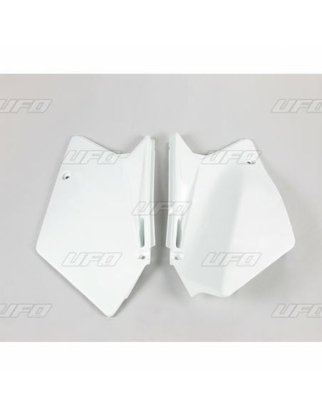 Plaques latérales - Blanc - UFO Suzuki 450 RMZ 2005-2006