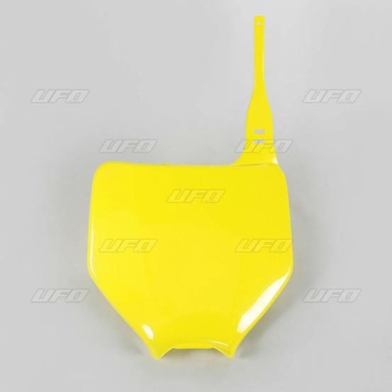 Plaque avant - Jaune - UFO Suzuki 250 RMZ 2004-2006