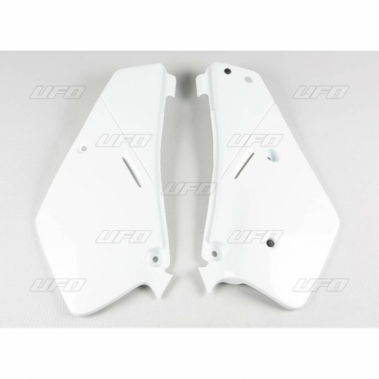 Plaques latérales - Blanc - UFO Suzuki 80 RM 1986-2001