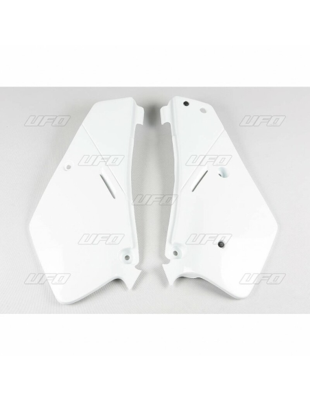 Plaques latérales - Blanc - UFO Suzuki 80 RM 1986-2001