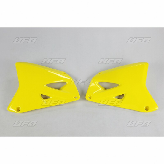 Ouies de radiateur - Jaune - UFO Suzuki 125 250 RM 2001-2008