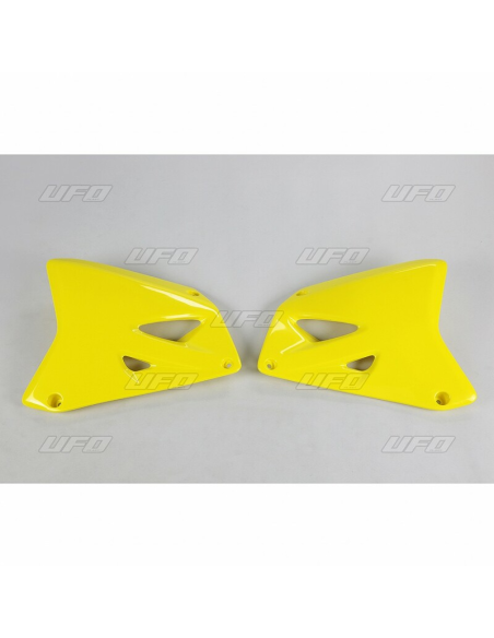 Ouies de radiateur - Jaune - UFO Suzuki 125 250 RM 2001-2008
