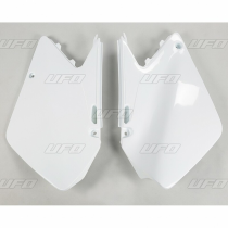 Plaques latérales - Blanc - UFO Suzuki 125 250 RM 2003-2005