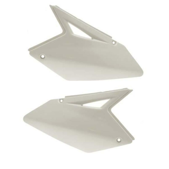 Plaques latérales - Blanc - UFO Suzuki 250 RMZ 2007-2009