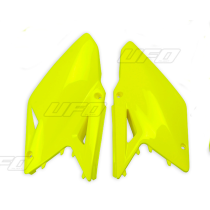 Plaques Latérales - Jaune Fluo - UFO Suzuki 450 RMZ 2008-2017