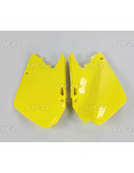 Plaques latérales - Jaune - UFO Suzuki 450 RMZ 2008-2016