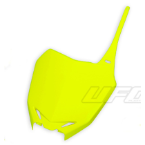 Plaque avant - Jaune Jaune - UFO Suzuki 250 RMZ 2010-2017 / 450 RMZ 2008-2017
