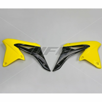 Ouies de radiateur - Jaune - UFO Suzuki 250 RMZ 2010-2016