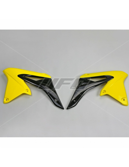 Ouies de radiateur - Jaune - UFO Suzuki 250 RMZ 2010-2016