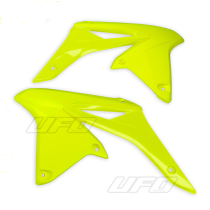 Ouïes de radiateur - Jaune Fluo - UFO Suzuki 250 RMZ 2010-2017
