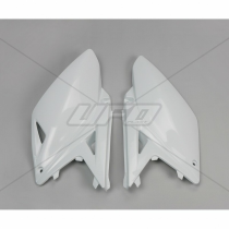 Plaques latérales - Blanc - UFO Suzuki 250 RMZ 2010-2016