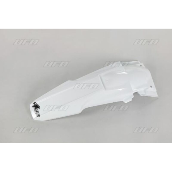 Garde boue arriere - Blanc - UFO Suzuki 250 RMZ 2019 / 450 RM-Z 2018-2019