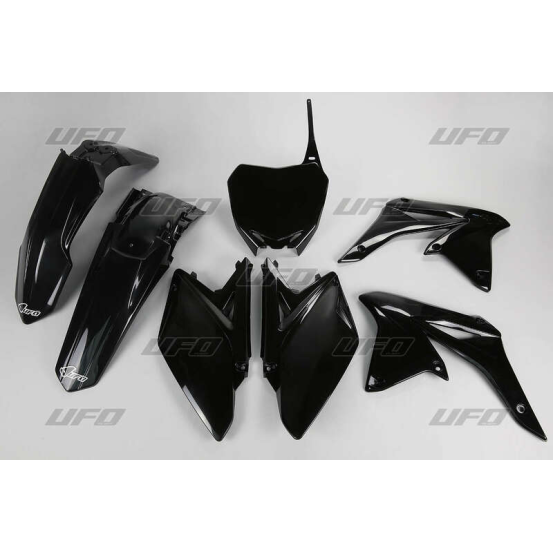 Kit Plastiques - Noir - UFO Suzuki 250 RMZ 2011-2012