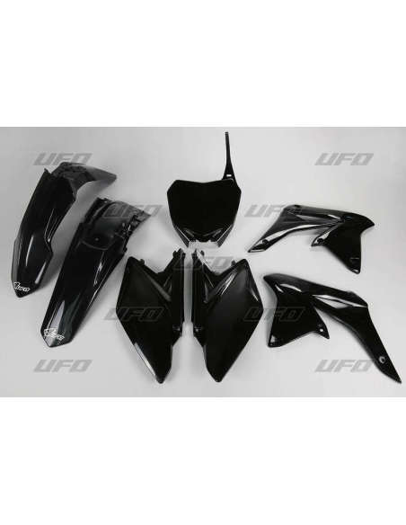 Kit Plastiques - Noir - UFO Suzuki 250 RMZ 2011-2012