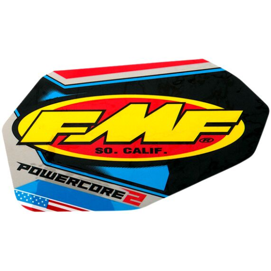Stickers de silencieux FMF Powercore 2 Vinyle