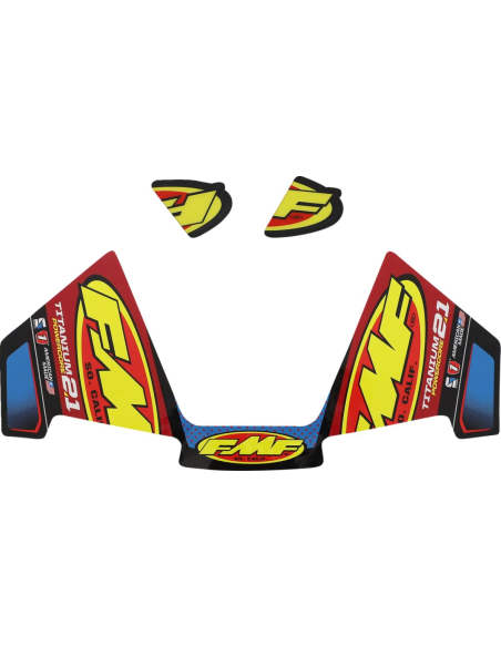 Stickers de silencieux FMF Powercore 2.1 Titanium