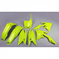 Kit plastiques - Jaune Fluo - UFO Suzuki 250 RMZ 2019 450 RMZ 2018-2019