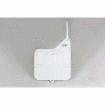 Plaque avant - Blanc - UFO 80/125/250 TM 1997-2000