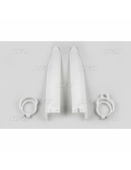 Protections de fourche - Blanc - UFO 80/125/250 TM 1997-1999