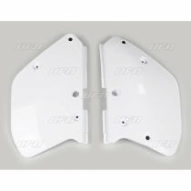 Plaques latérales - Blanc - UFO Yamaha 125 250 360 YZ/WRZ 1989-1990