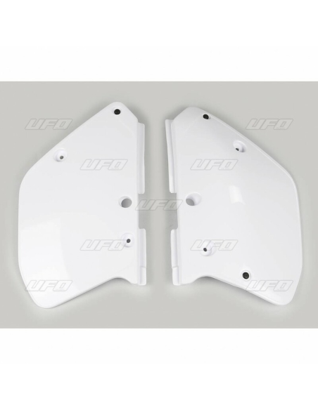 Plaques latérales - Blanc - UFO Yamaha 125 250 360 YZ/WRZ 1989-1990