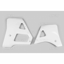 Ouies de radiateur - Blanc - UFO Yamaha 125 YZ/WRZ 1989-1992 / 250 YZ/WRZ 1988-1989 / 360 YZ 1989