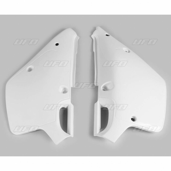 Plaques latérales - Blanc - UFO Yamaha 125 250 YZ/WRZ 1991-1992