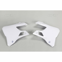 Ouies de radiateur - Blanc - UFO Yamaha 125 250 YZ 1996-2001