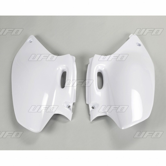 Plaques latérales - Blanc - UFO Yamaha 250 YZF/WRF 2001-2002 / 400 426 YZF/WRF 1998-2002