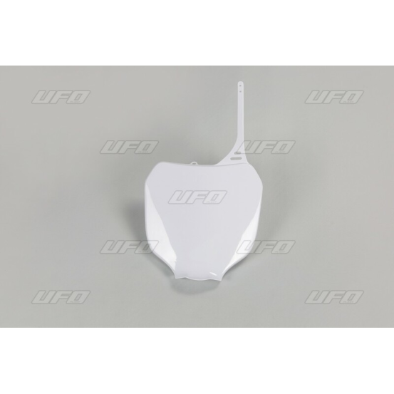 Plaque avant - Blanc - UFO Yamaha 125 250 YZ 2000-2005 / 250 YZF 2001-2005 / 426 YZF 2000-2002 / 450 YZF 2003-2005