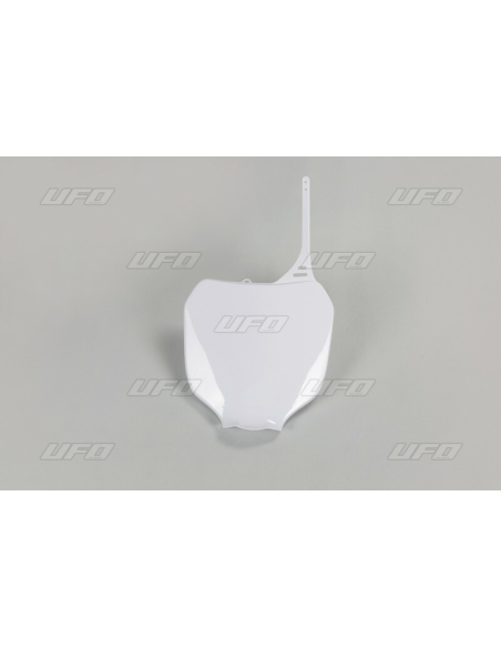 Plaque avant - Blanc - UFO Yamaha 125 250 YZ 2000-2005 / 250 YZF 2001-2005 / 426 YZF 2000-2002 / 450 YZF 2003-2005