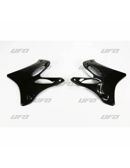 Ouies de radiateur - Noir - UFO Yamaha 125 250 YZ/WRZ 2002-2014