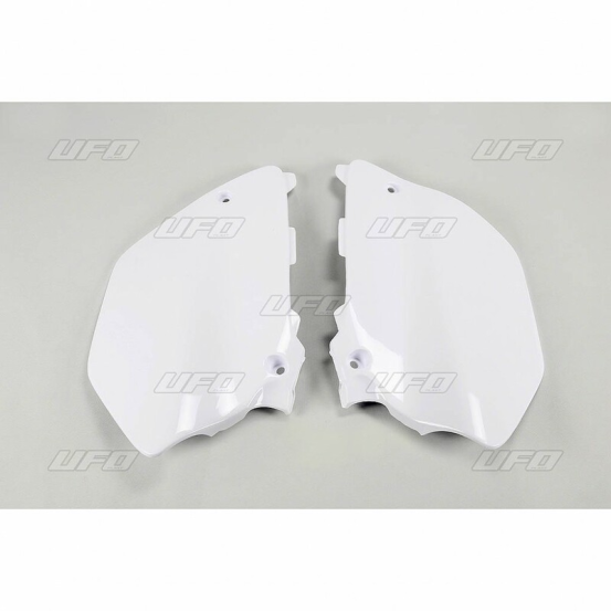 Plaques latérales - Blanc - UFO Yamaha 125 250 YZ 2002-2005