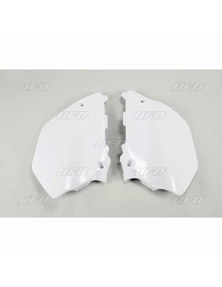 Plaques latérales - Blanc - UFO Yamaha 125 250 YZ 2002-2005