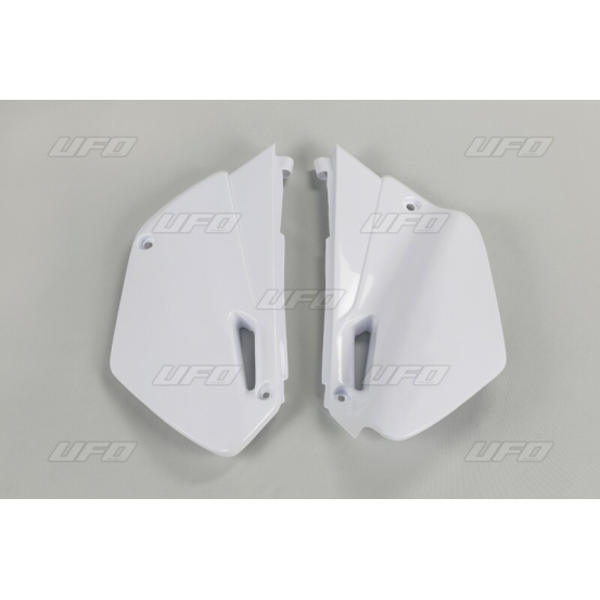 Plaques latérales - Blanc - UFO Yamaha 85 YZ 2002-2014