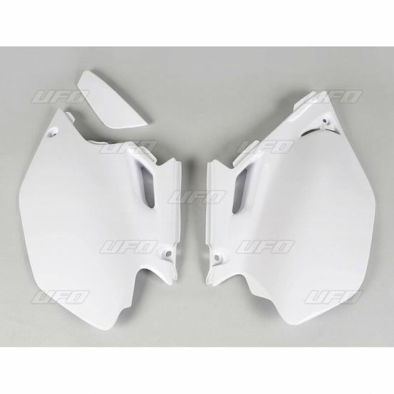 Plaques latérales - Blanc - UFO Yamaha 250 450 WRF 2003-2006