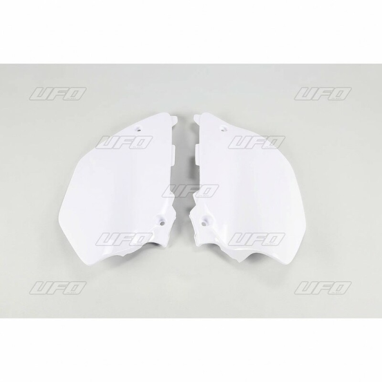 Plaques latérales - Blanc - UFO Yamaha 125 250 YZ/WRZ 2006-2014