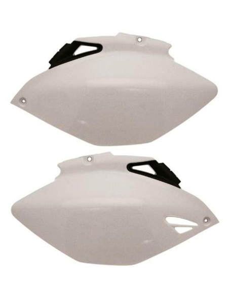 Plaques latérales - Blanc - UFO Yamaha 250 450 YZF 2006-2009