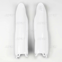 Protections de fourche - Blanc - UFO Yamaha 125 250 YZ/WRZ 2008-2016 / 250 450 YZF 2008-2009