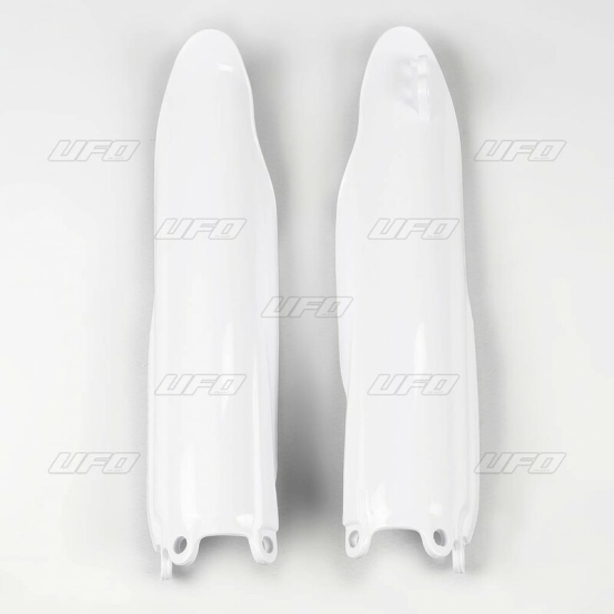 Protections de fourche - Blanc - UFO Yamaha 125 250 YZ/WRZ 2008-2016 / 250 450 YZF 2008-2009